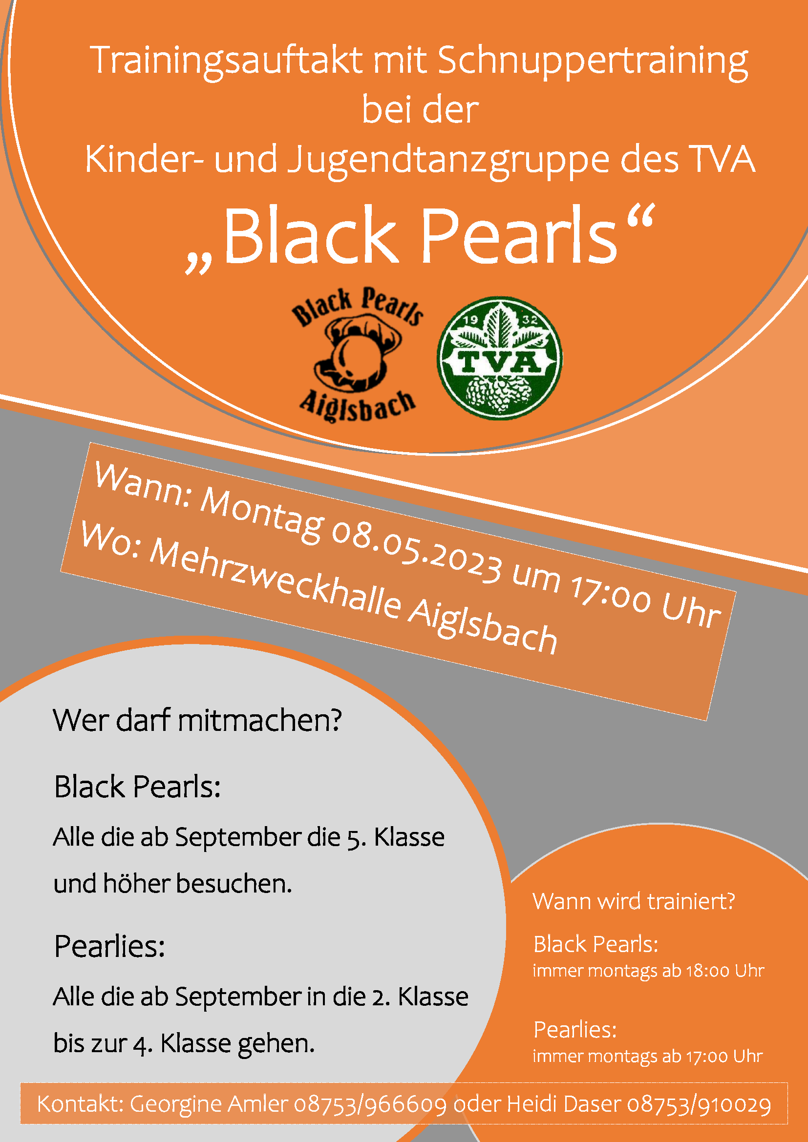 Schnuppertraining Black Pearls 2023